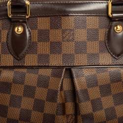 Pre Owned Louis Vuitton Damier Ebene Canvas Trevi PM Bag