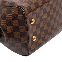 Pre Owned Louis Vuitton Damier Ebene Canvas Trevi PM Bag