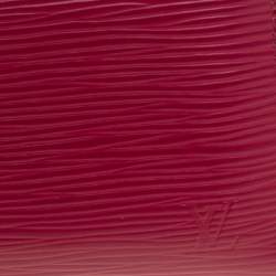 مملوكة مسبقًا حافظة عملات معدنية لوى فيتون جلد إيبى فوشيا