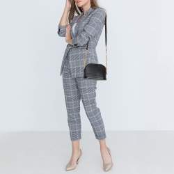 Pre Owned حقيبة لوي فيتون "ألما" ميني جلد إيبي أسود 