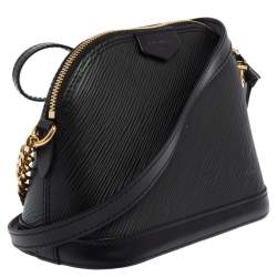 Pre Owned حقيبة لوي فيتون "ألما" ميني جلد إيبي أسود 