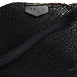 Pre Owned حقيبة لوي فيتون "ألما" ميني جلد إيبي أسود 