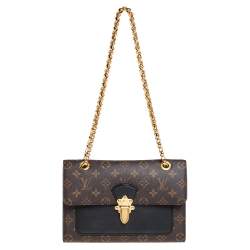 Victoire leather handbag Louis Vuitton Brown in Leather - 32150387