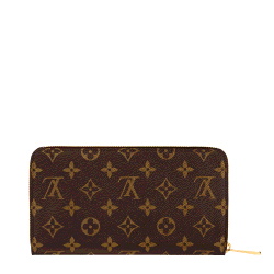 Pre Owned Louis Vuitton Monogram Canvas Zippy Organizer