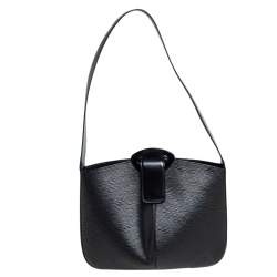 Louis Vuitton Brown EPI Leather Enghien 2way Bag with Strap 9lv1022