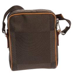 Pre Owned Louis Vuitton Terre Damier Geant Canvas Mini Citadin Messenger Bag