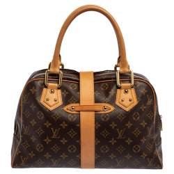 Pre Owned حقيبة لوي فيتون مانهاتن كانفاس مونوغرامي GM