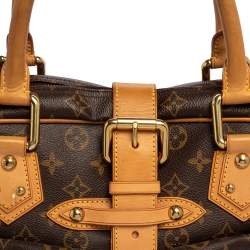 Pre Owned حقيبة لوي فيتون مانهاتن كانفاس مونوغرامي GM