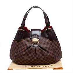 مملوكة مسبقًا Louis Vuitton Damier Ebene Canvas Sistina GM Bag