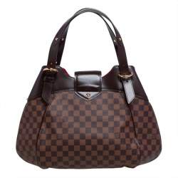 مملوكة مسبقًا Louis Vuitton Damier Ebene Canvas Sistina GM Bag