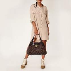 مملوكة مسبقًا Louis Vuitton Damier Ebene Canvas Sistina GM Bag