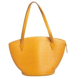 مملوكة مسبقًا Louis Vuitton Tassil Yellow Epi Leather Saint Jacques Tote GM
