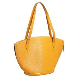 مملوكة مسبقًا Louis Vuitton Tassil Yellow Epi Leather Saint Jacques Tote GM