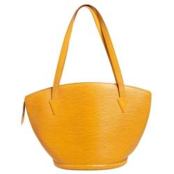 مملوكة مسبقًا Louis Vuitton Tassil Yellow Epi Leather Saint Jacques Tote GM