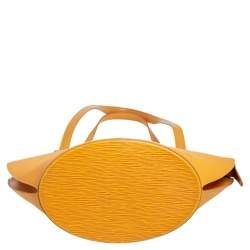 مملوكة مسبقًا Louis Vuitton Tassil Yellow Epi Leather Saint Jacques Tote GM