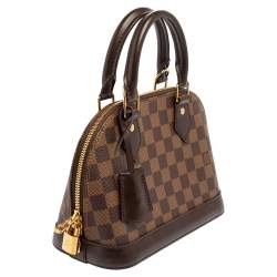 مملوكة مسبقًا Louis Vuitton Damier Ebene Canvas Alma BB Bag