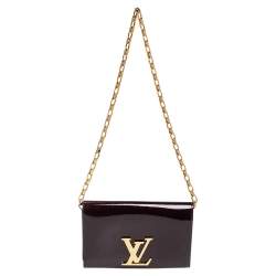 $1500 LOUIS VUITTON Pochette Montaigne Black Epi Leather Clutch Shoulder  Bag