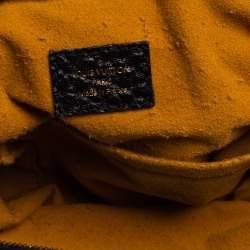 Pre Owned Louis Vuitton Black Monogram Denim Neo Cabby MM Bag