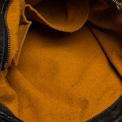 Pre Owned Louis Vuitton Black Monogram Denim Neo Cabby MM Bag