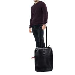 Pre Owned Louis Vuitton Black Epi Leather Pegase 50 Luggage
