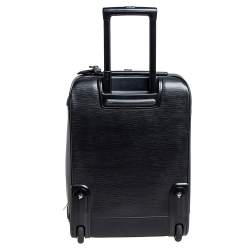 Louis Vuitton Black Epi Leather Pegase 50 Luggage