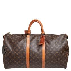 Pre Owned حقيبة لوي فيتون  كيبال باندولير 55 كانفاس مونوغرامي