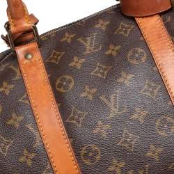 Pre Owned حقيبة لوي فيتون  كيبال باندولير 55 كانفاس مونوغرامي