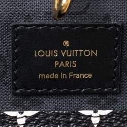 Pre Owned Louis Vuitton Cream/Red Giant Monogram Canvas Limited Edition Crafty Neverfull NM MM Bag