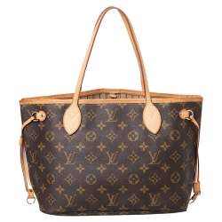 Louis Vuitton Neverfull MM Mon Monogram Canvas Tote Bag