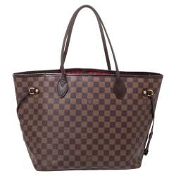 Louis Vuitton Damier Ebene Canvas Neverfull MM Bag