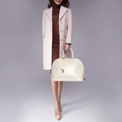 Pre Owned Louis Vuitton Ivorie Epi Leather Alma GM Bag