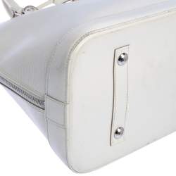 Pre Owned Louis Vuitton Ivorie Epi Leather Alma GM Bag