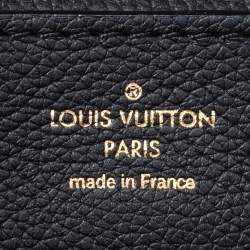مملوكة مسبقًا Louis Vuitton Black Leather Lockme Backpack Mini