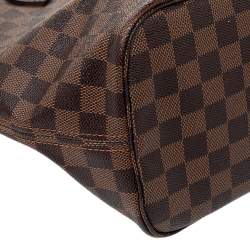 Louis Vuitton Damier Ebene Canvas Neverfull MM Bag