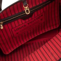 Louis Vuitton Damier Ebene Canvas Neverfull MM Bag