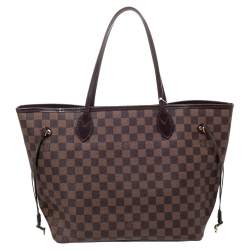 Louis Vuitton Damier Ebene Canvas Neverfull MM Bag