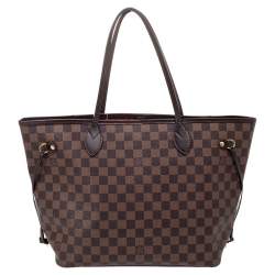 Louis Vuitton Damier Ebene Canvas Neverfull MM Bag