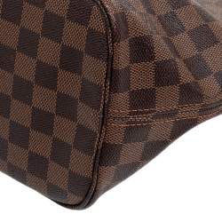 Louis Vuitton Damier Ebene Canvas Neverfull MM Bag