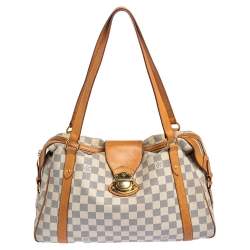 Louis Vuitton White Suhail Leather L'Aimable Bag