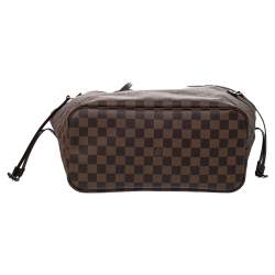 Louis Vuitton Damier Ebene Canvas Neverfull MM Bag