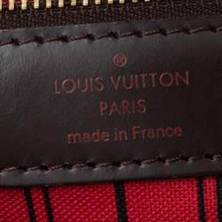 Louis Vuitton Damier Ebene Canvas Neverfull MM Bag