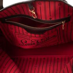 Louis Vuitton Damier Ebene Canvas Neverfull MM Bag