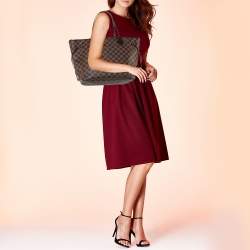 Louis Vuitton Damier Ebene Canvas Neverfull MM Bag