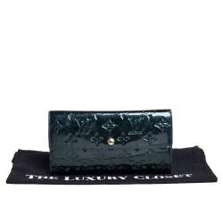 Pre Owned محفظة لوي فيتون سارا فيرنيه مونوغرامي بترولية