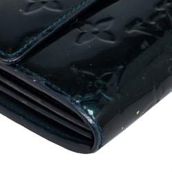 Pre Owned محفظة لوي فيتون سارا فيرنيه مونوغرامي بترولية