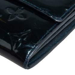 Pre Owned محفظة لوي فيتون سارا فيرنيه مونوغرامي بترولية