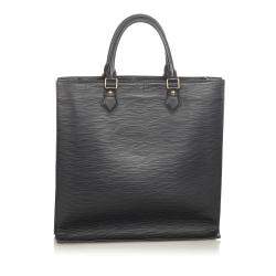 مملوكة مسبقًا Louis Vuitton Black Epi Leather Sac Plat PM Bag