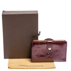 Pre Owned  محفظة لوي فيتون فرنش فيرنيه مونوغرامي بنفسجية 
