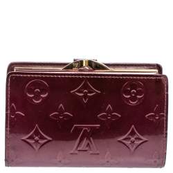 Pre Owned  محفظة لوي فيتون فرنش فيرنيه مونوغرامي بنفسجية 