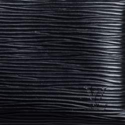 مملوكة مسبقًا محفظة عملات معدنية لوي فيتون زيبي جلد إيبي سوداء  